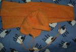 Комплект шапка шал оранжеви поларени boto_Shapka_shal_orange_polar_2.jpg