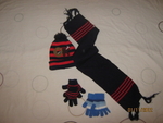 Комплетк шапка, шал и ръкавички, с още едни подарък за 1.6-3 год. toemito_IMG_5513.JPG