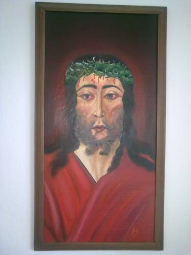 "Иисус Христос" - маслена картина 0151.jpg Big