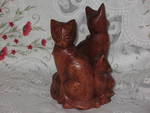 Нова дървена скулптура с четири котенца. Много красива изработка. IMG_93801.JPG