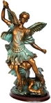 Фигура от полирезин на Архангел Михаил – водач на ангелите и покровител на воините – 36 см. SmartShop_11.JPG