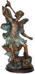 Фигура от полирезин на Архангел Михаил – водач на ангелите и покровител на воините – 36 см. SmartShop_14.JPG