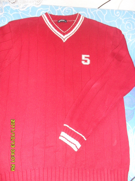 червен мъжки пуловер roksana_SDC12451.JPG Big