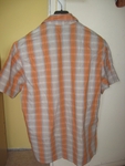 мъжка риза KILLTEC оранж-сиво S, -описанието е в коментара mamaleone_IMG_2318.JPG