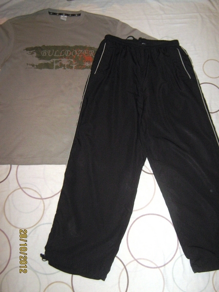Мъжка долница и тениска BULLDOZER, L размер toemito_IMG_5319.JPG Big