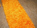 Комплект шал, лента за коса и ръкавички в оранжево DSCF5264.JPG