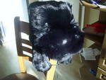 Черна шапка от естествен косъм SA400237.JPG