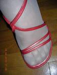 Червени сандали на висок ток Anastazi Bournazos DSCN3988.JPG