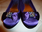 Лилави сатенени обувки daisy_P1010301.JPG