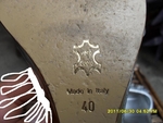 сребристи чехли със златен ток--номер 40 roksana_SDC12048.JPG