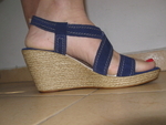 Хит модел Лято 2012! Дамски сандали N:39 велур в страхотно синьо! silff_3.JPG