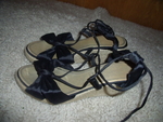 Сатенени сандали с връзки- 38 н. tony1166_DSCF61481.JPG