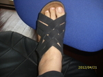 ортопедични сандали 39 номер ,черни - 18 лв. valiamae6_IMG_01031.JPG