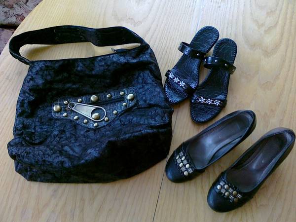 чанта  черни обувки № 38  и чехли подарък нова цена 20.00 031120101428.jpg Big