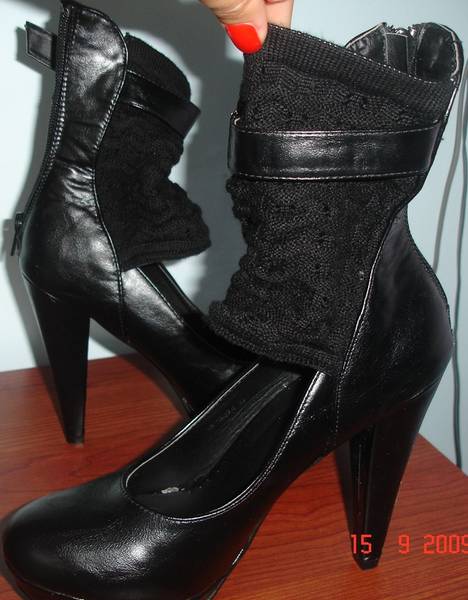 Елегантни черни дамски обувки 39 номер DSC08292.JPG Big