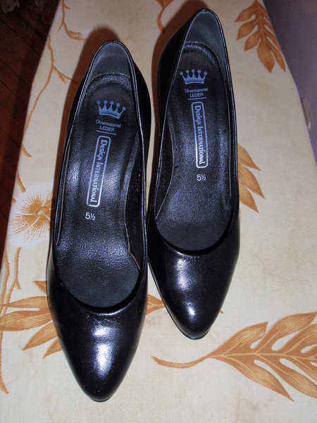 Дамски черни обувки - 38 номер. benim13_P6240057.JPG Big