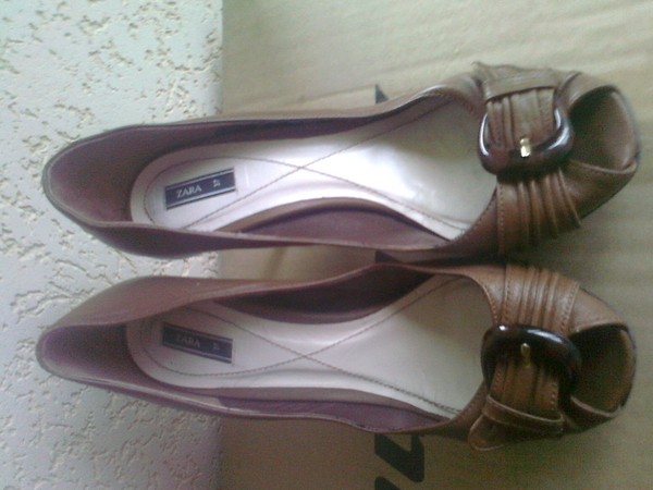 Кафяви обувки на Зара от естествена кожа dalbi5_0234.jpg Big