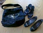 чанта  черни обувки № 38  и чехли подарък нова цена 20.00 031120101428.jpg
