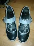 Черни обувки със сив кант и сива лента-40 номер 04122010068.jpg