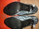Обувки на висок ток с черна дантела 38 номер KLUM_P1010909.JPG