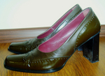 № 38 - Кафяви дамски обувки на висок ток естествена кожа и естествен лак от Италия Tani4ka_S7004538.jpg