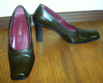 № 38 - Кафяви дамски обувки на висок ток естествена кожа и естествен лак от Италия Tani4ka_S7004540.jpg