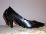 Дамски черни обувки - 38 номер. benim13_P6240056.JPG