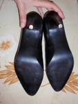 Дамски черни обувки - 38 номер. benim13_P6240059.JPG