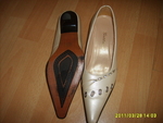 Елегантни обувки цвят екрю - 37номер sunnybeach_S5007900.JPG