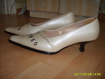 Елегантни обувки цвят екрю - 37номер sunnybeach_S5007902.JPG