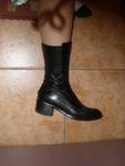 Черни Ботуши Tendenz - Естествена кожа 37/36 номер, стелка 24 см за крак до 23,5 см PA1100111.JPG