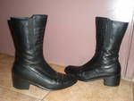 Черни Ботуши Tendenz - Естествена кожа 37/36 номер, стелка 24 см за крак до 23,5 см PA140008.JPG