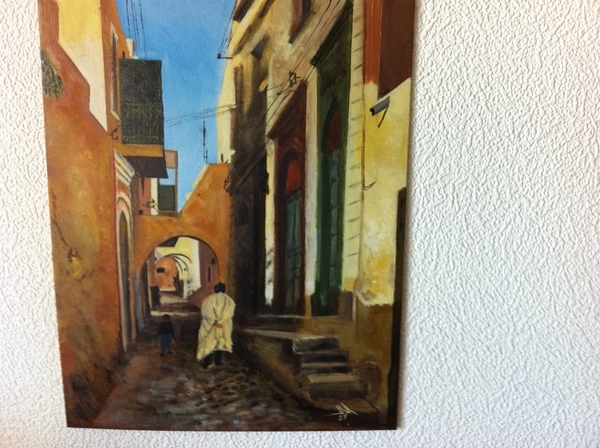 Продавам картина живопис - маслени бои/платно от либийски художник Tullamore_IMG_1020.JPG Big