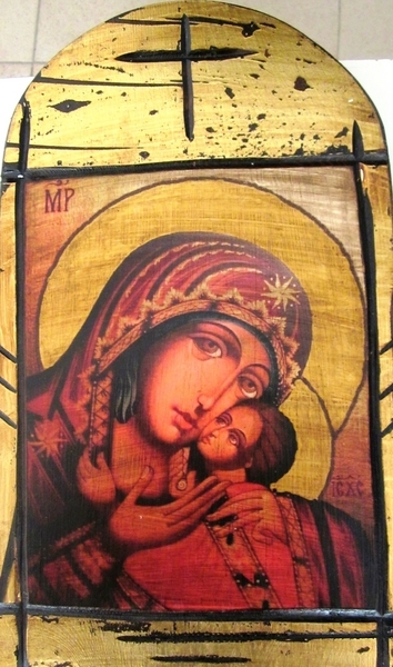 Дева Мария с Младенеца-Икона-35.00лв-2  модел eva_hristova_IMG_6724.JPG Big