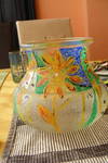 рисувана ваза "Слънчогледи" DSCF00131.JPG
