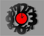 Идеален подарък за Свети Валентин. Дизайнерски часовници от грамофонни плочи Design clocks renka0203_5.jpg