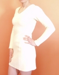 Бяла плетена рокля с реглан ръкав zassmqnka_bqla_3.jpg