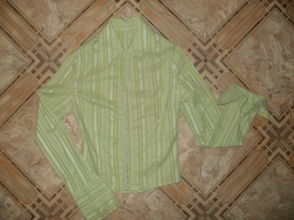 Зелена,елегантна риза.Подходяща за повод. Transactions_P1100396.JPG Big