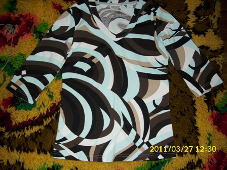 шарена блузка с 7/8 ръкав 6лв с пощата mariq1819_DSCI0761.JPG Big