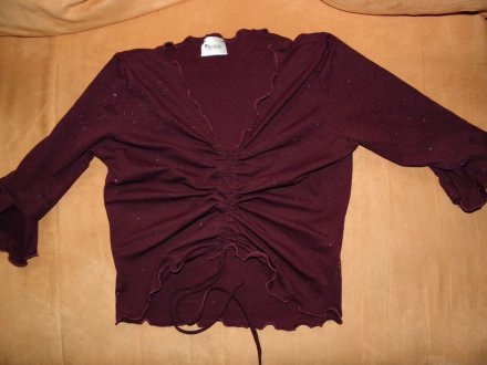Ефирна блуза-бюстие с брокат на Pimkie символична цена resized_PA180019.jpg Big
