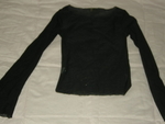 Черна секси полупрозрачна блуза размер S elberet_DSCN5451.jpg