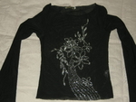 Черна секси полупрозрачна блуза размер S elberet_DSCN5452.jpg