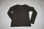 Нова кафява блуза с дълбоко деколкте, размер S/M varadero_30.jpg