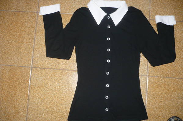 Стилна черно-бяла жилетка (блуза) N36 P10206301.JPG Big