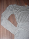 Сива памучна блуза GEORGE тип туника с буфан ръкав (S) FEMININE_CIMG1580.jpg