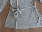 Сива памучна блуза GEORGE тип туника с буфан ръкав (S) FEMININE_CIMG1958.JPG