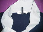 Rezerved- ефектна блузка от плетиво и плат IMGP7276.JPG