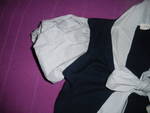Rezerved- ефектна блузка от плетиво и плат IMGP7279.JPG