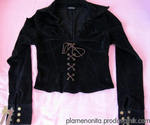 Черна кадифяна блузка на AMISU S/M - 10лв. Plamenonita_img_2_large1.jpg