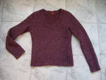 Страхотен пуловер S на ESPRIT в бордо STP80902.JPG
